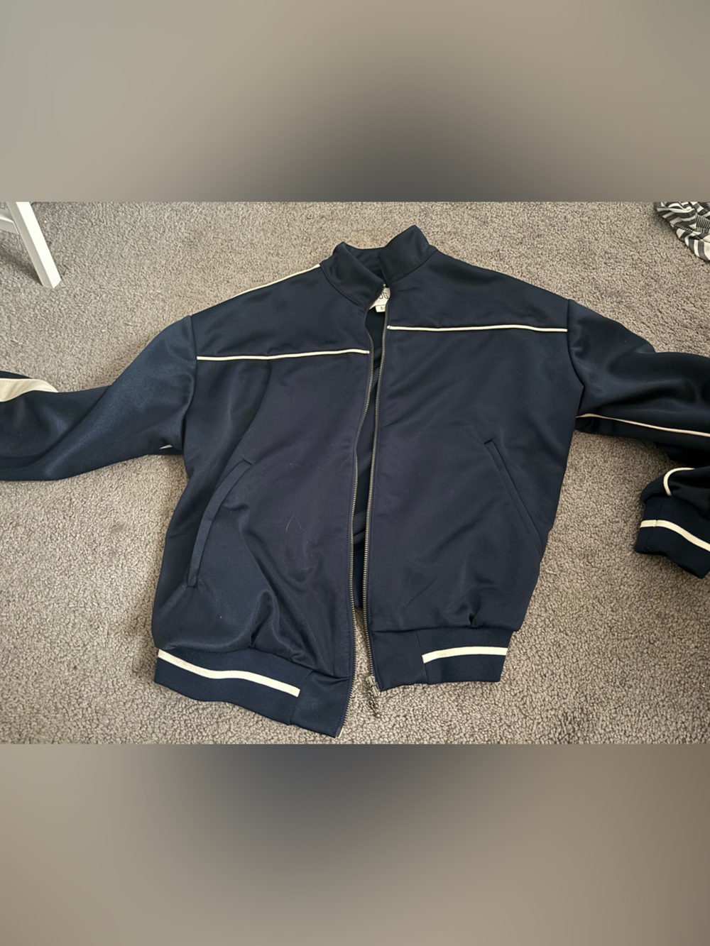 BDG (Urban Outfitters) Navy Jacket with White Label